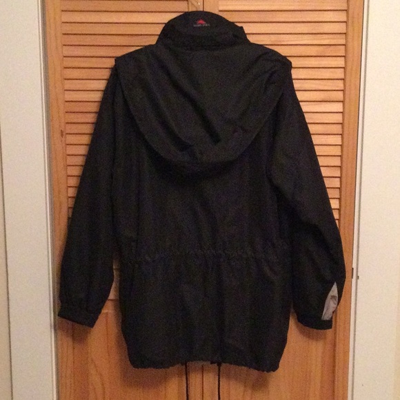 Black Men's Jacket with Embroidered Logo - Picture 3 of 7